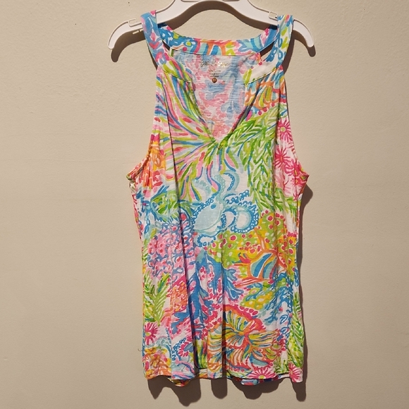 Lilly Pulitzer Tops - ❤️ NWOT! LILLY PULITZER COTTON TANK TOP, MEDIUM